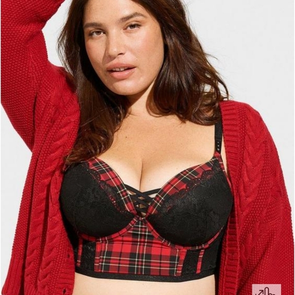 XO Plunge Push-Up Bra NWT 44C - Picture 1 of 5